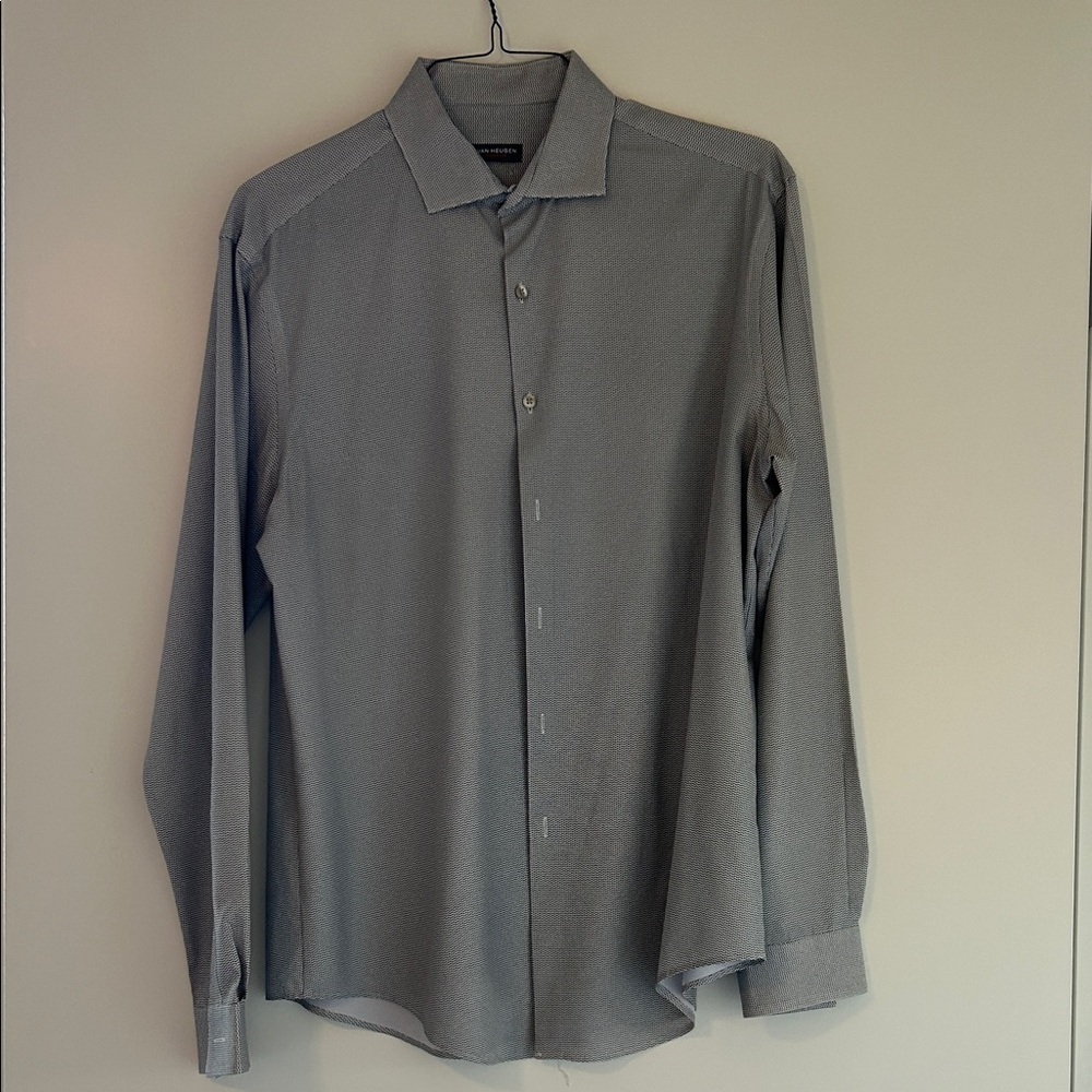 Van Heusen Light Gray Dress Shirt